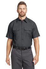 Load image into Gallery viewer, Embroidered Button Up Short Sleeve - Button Up - Academy, DAPO, Embroidered, IST, ISU, K-9, Negotiator, Operator, Parole, Range - Peace Officer Clothing - peaceofficerclothing.com