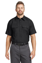 Load image into Gallery viewer, Embroidered Button Up Short Sleeve - Button Up - Academy, DAPO, Embroidered, IST, ISU, K-9, Negotiator, Operator, Parole, Range - Peace Officer Clothing - peaceofficerclothing.com