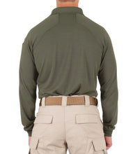 Load image into Gallery viewer, First Tactical Performance Long Sleeve Polo - TALL - Polo - Academy, CRT, Embroidered, First Tactical, First Tactical Polo, IST, ISU, K-9, Long Sleeve, Negotiator, Parole, Polo, Range, Tall - Peace Officer Clothing - peaceofficerclothing.com