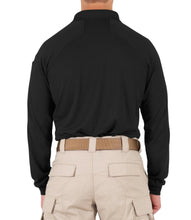 Load image into Gallery viewer, First Tactical Performance Long Sleeve Polo - TALL - Polo - Academy, CRT, Embroidered, First Tactical, First Tactical Polo, IST, ISU, K-9, Long Sleeve, Negotiator, Parole, Polo, Range, Tall - Peace Officer Clothing - peaceofficerclothing.com
