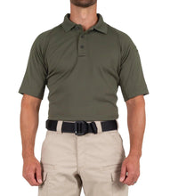 Load image into Gallery viewer, First Tactical Performance Short Sleeve Polo - Polo - Academy, CRT, Embroidered, First Tactical, First Tactical Polo, IST, ISU, K-9, Negotiator, Parole, Polo, Range - Peace Officer Clothing - peaceofficerclothing.com