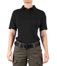 Load image into Gallery viewer, First Tactical Performance Short Sleeve Polo - Women's - Polo - Academy, CRT, Embroidered, First Tactical, First Tactical Polo, IST, ISU, K-9, Negotiator, Parole, Polo, Range, Women - Peace Officer Clothing - peaceofficerclothing.com