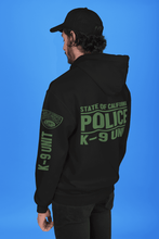 Load image into Gallery viewer, ISU K-9 Unit Hoodie - Hoodies - Hoodie, ISU, K-9, Screen Printed - Peace Officer Clothing - peaceofficerclothing.com