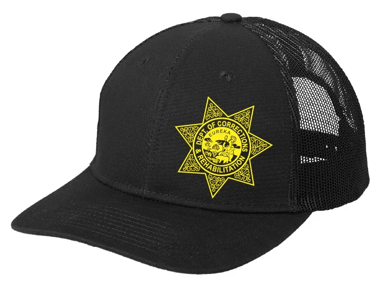 CDCR Trucker Hat - Hats - Hat, ISU, Range - Peace Officer Clothing - peaceofficerclothing.com