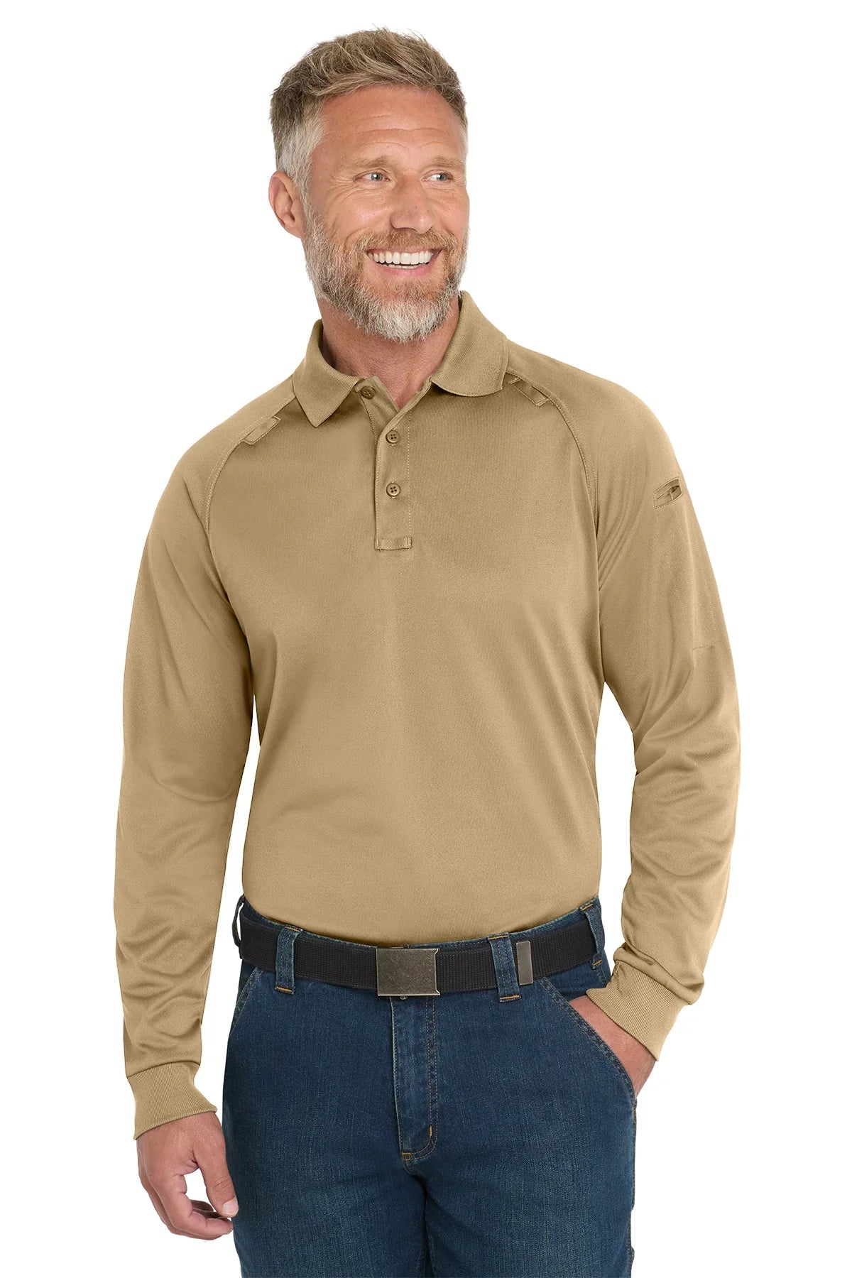 cornerstone-select-long-sleeve-snag-proof-tactical-polo-peace-officer-clothing-1 - Peace Officer Clothing