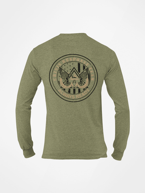 CRT Coin Long Sleeve - Long Sleeve - CRT, Long Sleeve, Negotiator, Operator, Screen Printed - Peace Officer Clothing - peaceofficerclothing.com