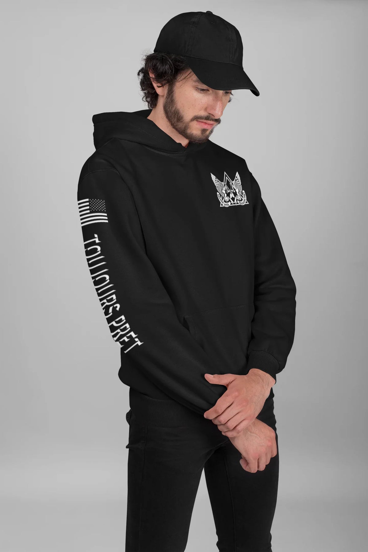 crt-marble-hoodie-peace-officer-clothing-1 - Peace Officer Clothing