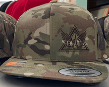 Load image into Gallery viewer, CRT Multicam Snapback - Hats - CRT, Hat, Negotiator, Operator - Peace Officer Clothing - peaceofficerclothing.com
