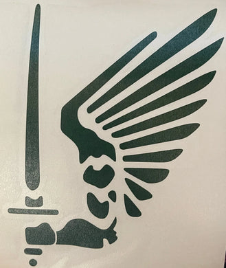 CRT One Arm Vinyl Sticker - Sticker - CRT, One Arm, Operator, Stickers - Peace Officer Clothing - peaceofficerclothing.com