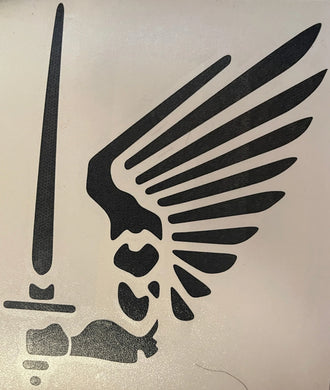 CRT One Arm Vinyl Sticker - Sticker - CRT, One Arm, Operator, Stickers - Peace Officer Clothing - peaceofficerclothing.com