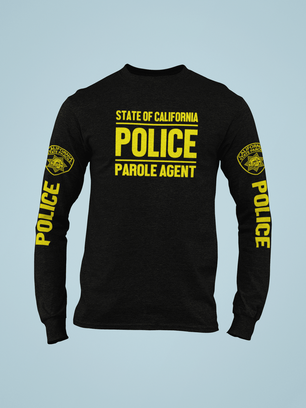 DAPO Police Long Sleeve - Long Sleeve - DAPO, Long Sleeve, Parole, Screen Printed - Peace Officer Clothing - peaceofficerclothing.com