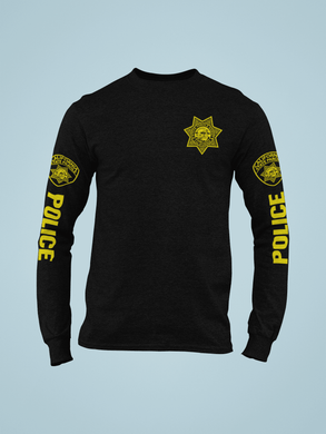 DAPO Police Long Sleeve - Long Sleeve - DAPO, Long Sleeve, Parole, Screen Printed - Peace Officer Clothing - peaceofficerclothing.com