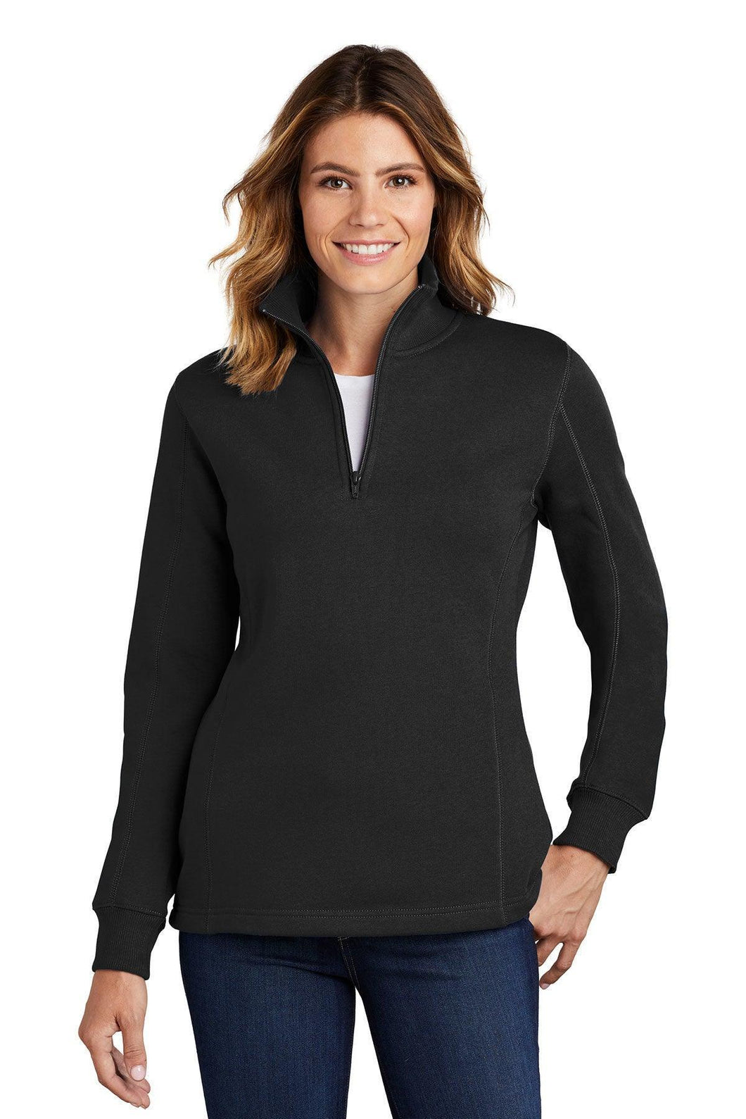 Embroidered 1/4 Zip - Women's - 1/4 Zip - Academy, CRT, DAPO, Embroidered, IST, ISU, K-9, Negotiator, Operator, Parole, Range, Women - Peace Officer Clothing - peaceofficerclothing.com