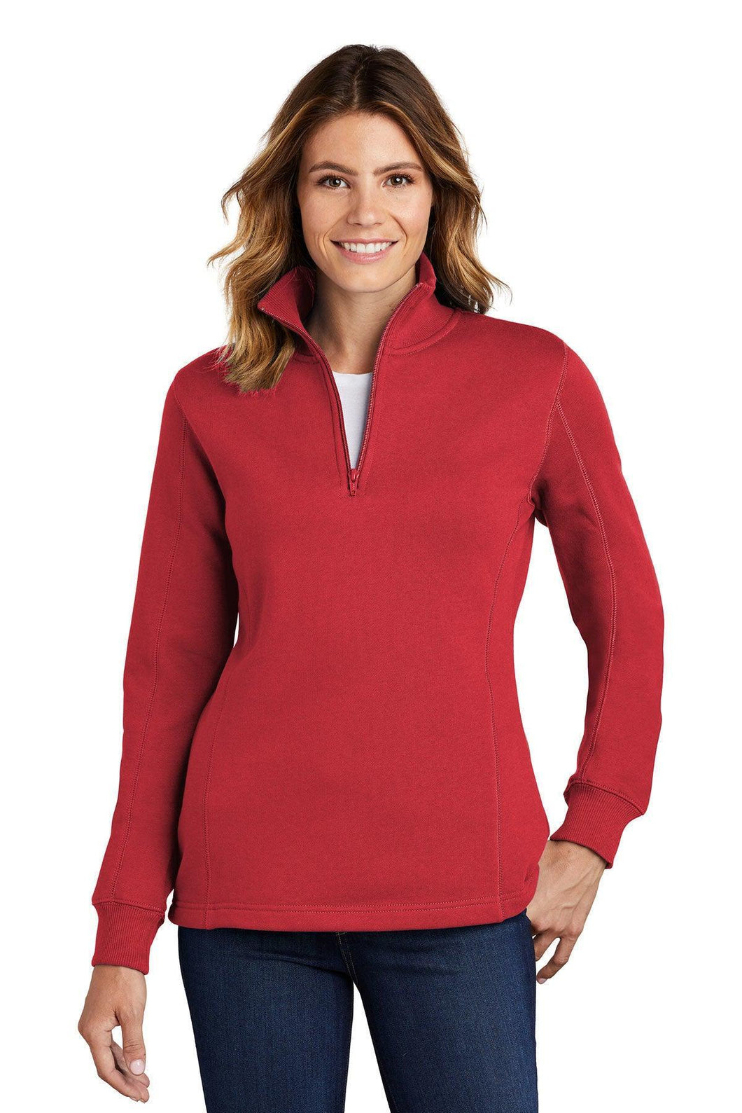 Embroidered 1/4 Zip - Women's - 1/4 Zip - Academy, CRT, DAPO, Embroidered, IST, ISU, K-9, Negotiator, Operator, Parole, Range, Women - Peace Officer Clothing - peaceofficerclothing.com