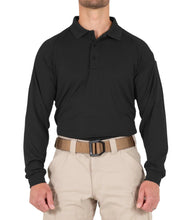 Load image into Gallery viewer, First Tactical Performance Long Sleeve Polo - TALL - Polo - Academy, CRT, Embroidered, First Tactical, First Tactical Polo, IST, ISU, K-9, Long Sleeve, Negotiator, Parole, Polo, Range, Tall - Peace Officer Clothing - peaceofficerclothing.com

