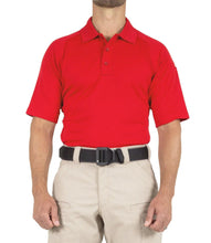 Load image into Gallery viewer, First Tactical Performance Short Sleeve Polo - TALL - Polo - Academy, CRT, Embroidered, First Tactical, First Tactical Polo, IST, ISU, K-9, Negotiator, Parole, Polo, Range, Tall - Peace Officer Clothing - peaceofficerclothing.com
