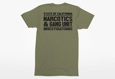 ISU Gang Unit T Shirt - Shirts - ISU, Screen Printed, T Shirt - Peace Officer Clothing - peaceofficerclothing.com