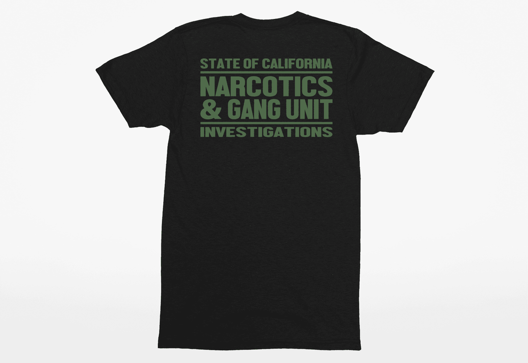 ISU Gang Unit T Shirt - Shirts - ISU, Screen Printed, T Shirt - Peace Officer Clothing - peaceofficerclothing.com