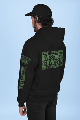ISU Investigations Hoodie - Hoodies - Hoodie, ISU, Screen Printed - Peace Officer Clothing - peaceofficerclothing.com