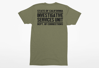 ISU Investigations T Shirt - Shirts - ISU, Screen Printed, T Shirt - Peace Officer Clothing - peaceofficerclothing.com