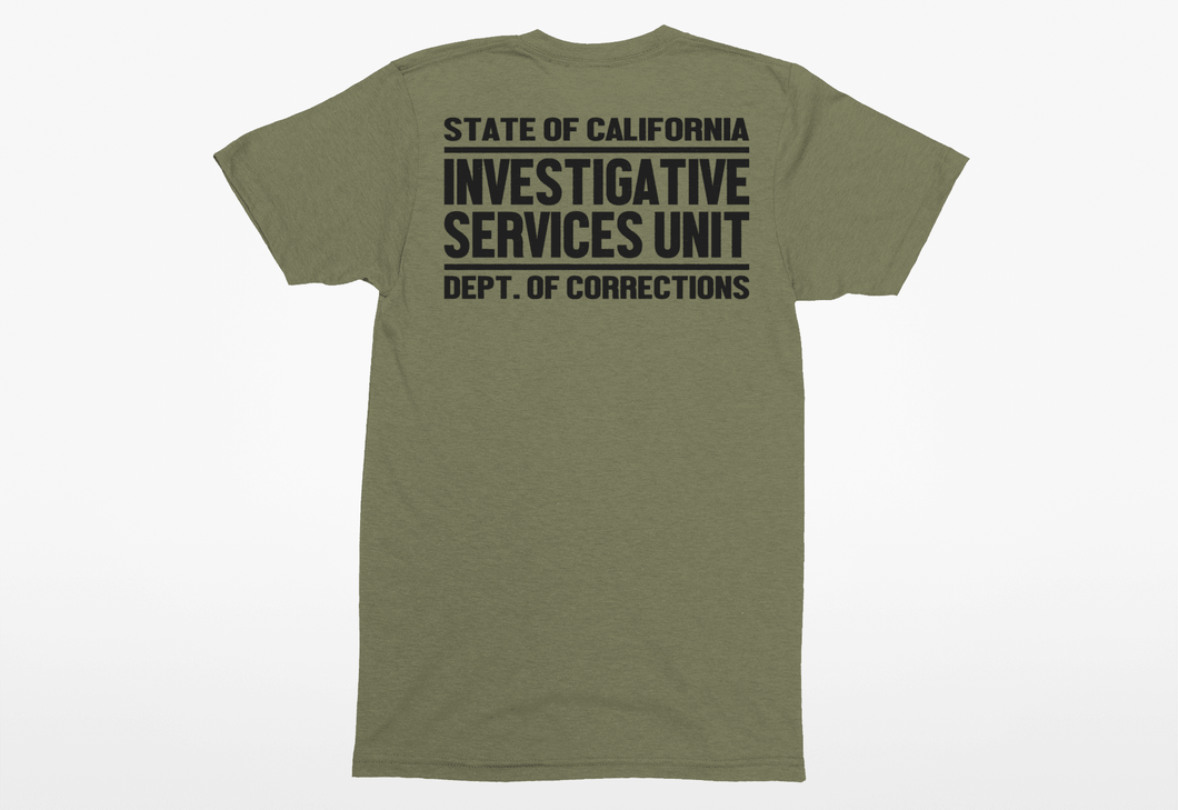 ISU Investigations T Shirt - Shirts - ISU, Screen Printed, T Shirt - Peace Officer Clothing - peaceofficerclothing.com
