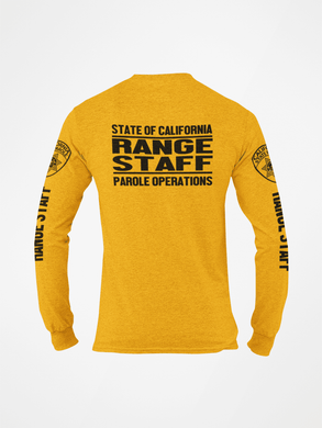 Parole Range Staff Long Sleeve - Long Sleeve - DAPO, Long Sleeve, Parole, Screen Printed - Peace Officer Clothing - peaceofficerclothing.com