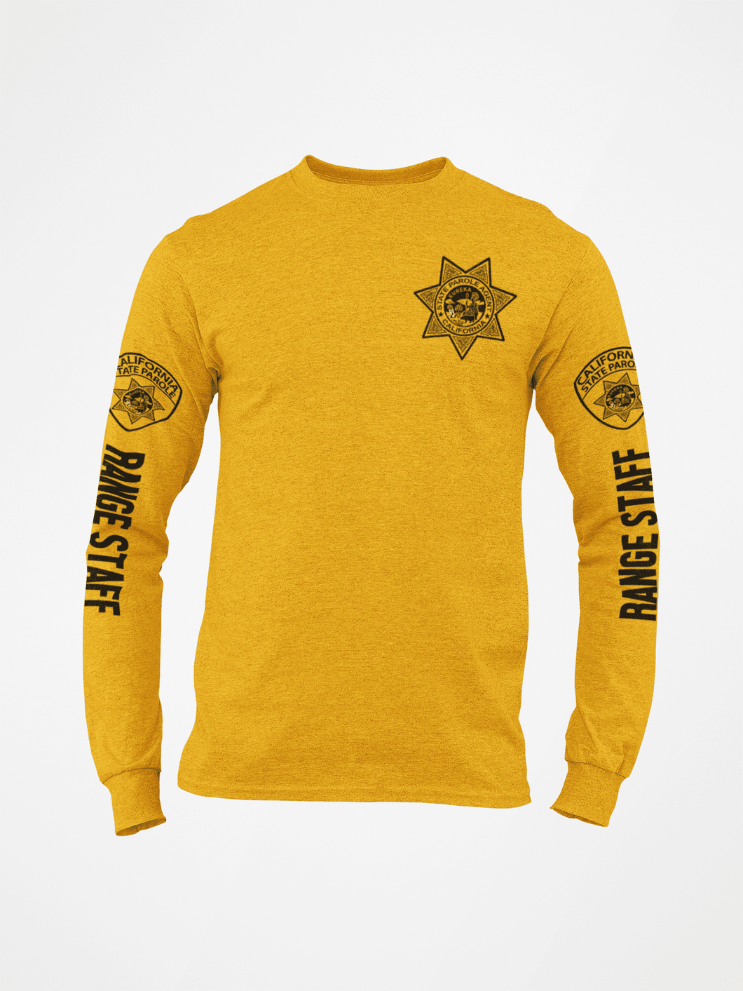Parole Range Staff Long Sleeve - Long Sleeve - DAPO, Long Sleeve, Parole, Screen Printed - Peace Officer Clothing - peaceofficerclothing.com