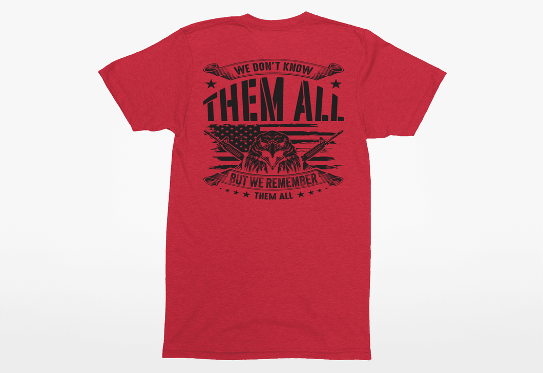 Red Friday T Shirt - Shirts - Off Duty, Screen Printed, T Shirt - Peace Officer Clothing - peaceofficerclothing.com