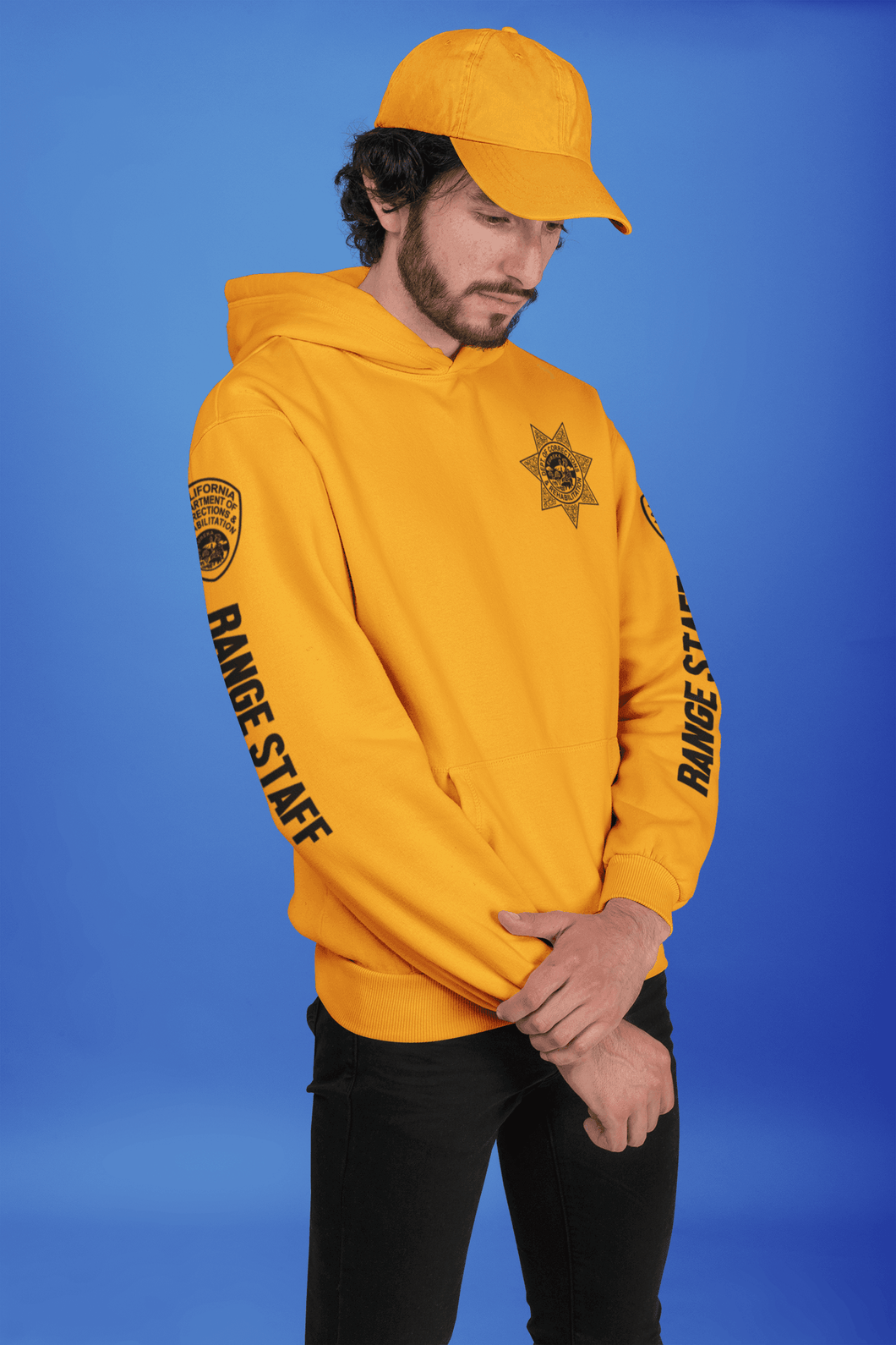CDCR Range Staff Hoodie - Hoodies - Hoodie, Range, Screen Printed - Peace Officer Clothing - peaceofficerclothing.com