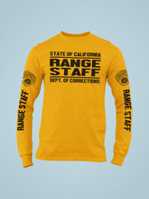 Load image into Gallery viewer, CDCR Range Staff Long Sleeve - Long Sleeve - Long Sleeve, Range, Screen Printed - Peace Officer Clothing - peaceofficerclothing.com
