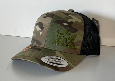 CRT Multicam Trucker - Hats - CRT, Hat, Negotiator, Operator - Peace Officer Clothing - peaceofficerclothing.com