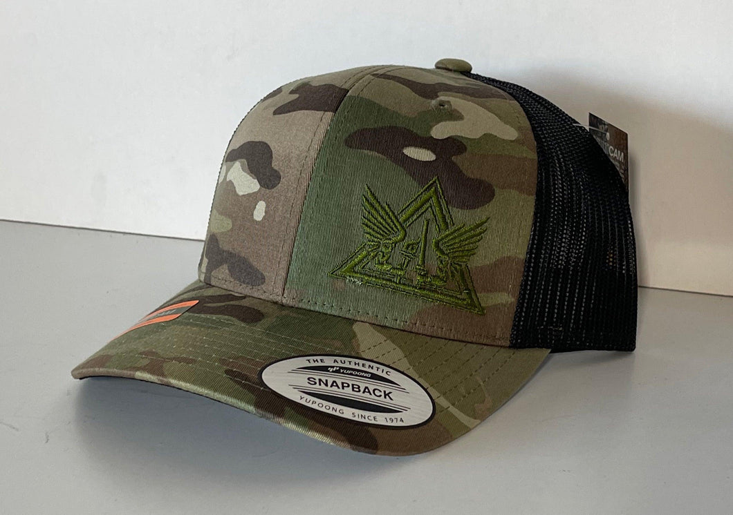 CRT Multicam Trucker - Hats - CRT, Hat, Negotiator, Operator - Peace Officer Clothing - peaceofficerclothing.com