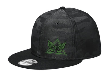 Crisis Response Team Shadow Camo Snapback OD Green