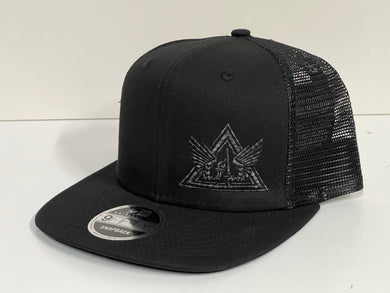 Crisis Response Team Trucker Hat Black Camo