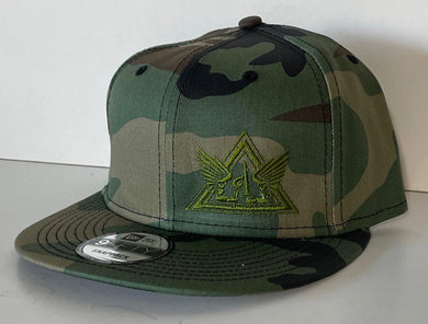 CRT Woodland Camo Snapback - Peace Officer Clothing