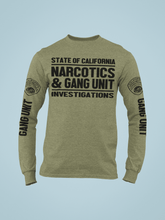 Load image into Gallery viewer, ISU Gang Unit Long Sleeve - Long Sleeve - ISU, Long Sleeve, Screen Printed - Peace Officer Clothing - peaceofficerclothing.com
