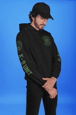 ISU K-9 Unit Hoodie - Hoodies - Hoodie, ISU, K-9, Screen Printed - Peace Officer Clothing - peaceofficerclothing.com