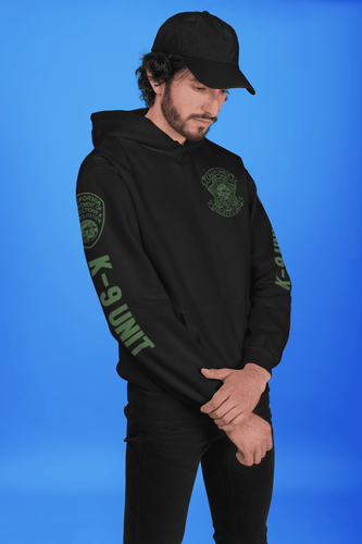ISU K-9 Unit Hoodie - Hoodies - Hoodie, ISU, K-9, Screen Printed - Peace Officer Clothing - peaceofficerclothing.com